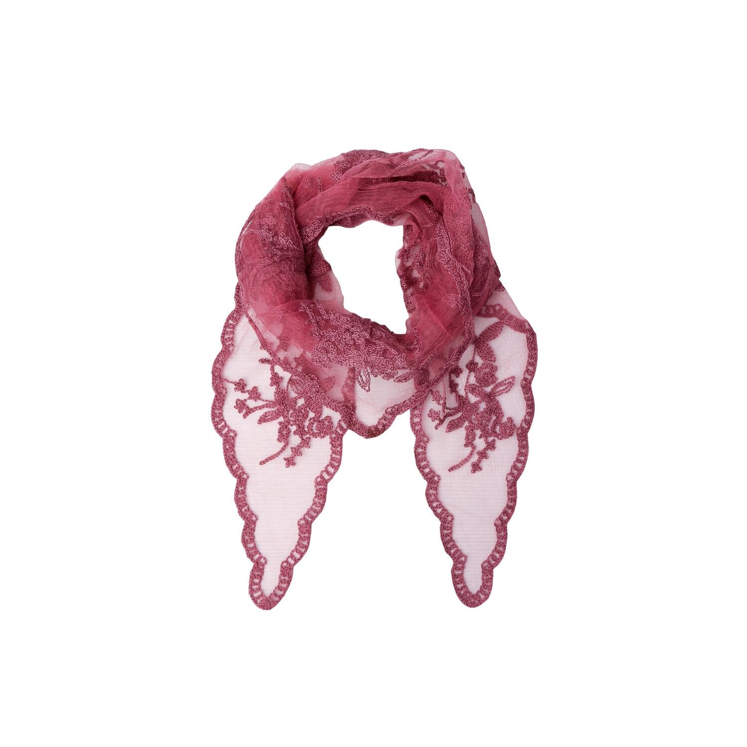 Miriana blondetørklæde - Wine